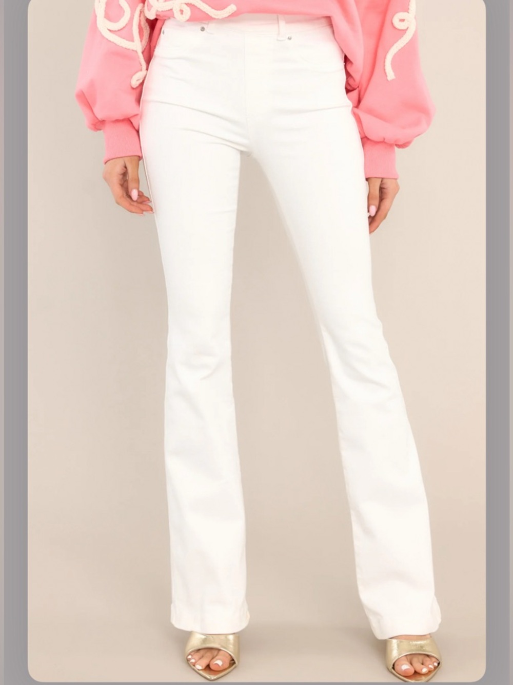 SPANXshape EveryWear White Jeans XL